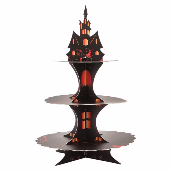 Halloween Spooktacular Dessert or Cupcake Display Stand 3-Tier - Image 2