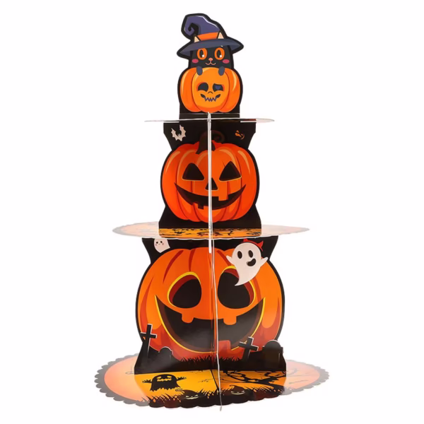 Halloween Spooktacular Dessert or Cupcake Display Stand 3-Tier - Image 5